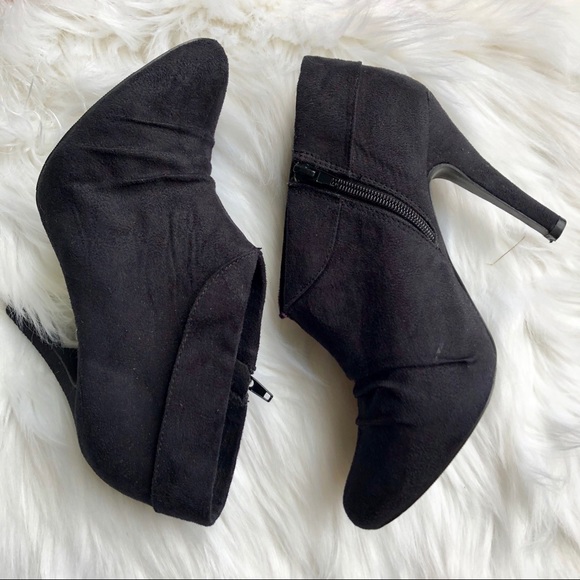 Charlotte Russe Shoes - Charlotte Russe 4” Black Ankle Booties